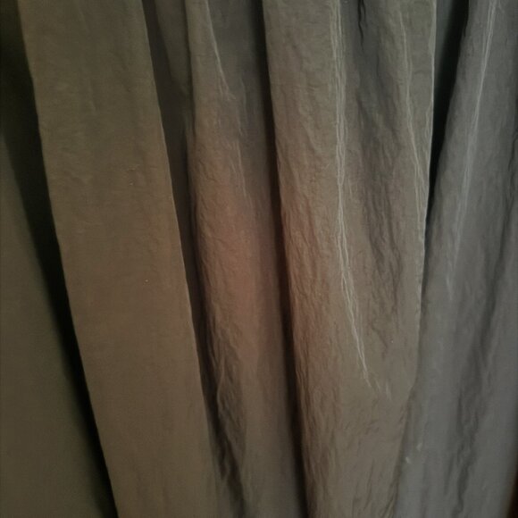 ELLEVEN Bubble Maxi Elastic Waist Puffy Hem A-Line Black Skirt w/Pockets - XL - Picture 4 of 8